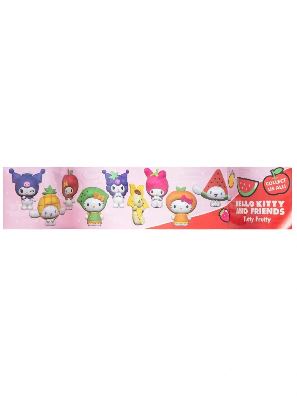 Sanrio Hello Kitty and Friends Tutty Frutty Blind Ball Mystery Capsule NWT